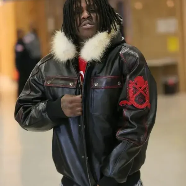 Pelle Pelle Chief Keef Black Leather Jacket, pellepelle.us