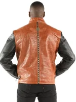 Pelle Pelle Men Biker Brown Jacket, pellepelle.us