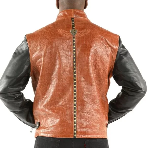 Pelle Pelle Men Biker Brown Jacket, pellepelle.us