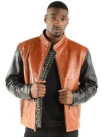 Pelle Pelle Men Biker Brown Jacket