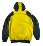 Pelle Pelle Denim Co Mens Yellow Black Pullover Hoodie