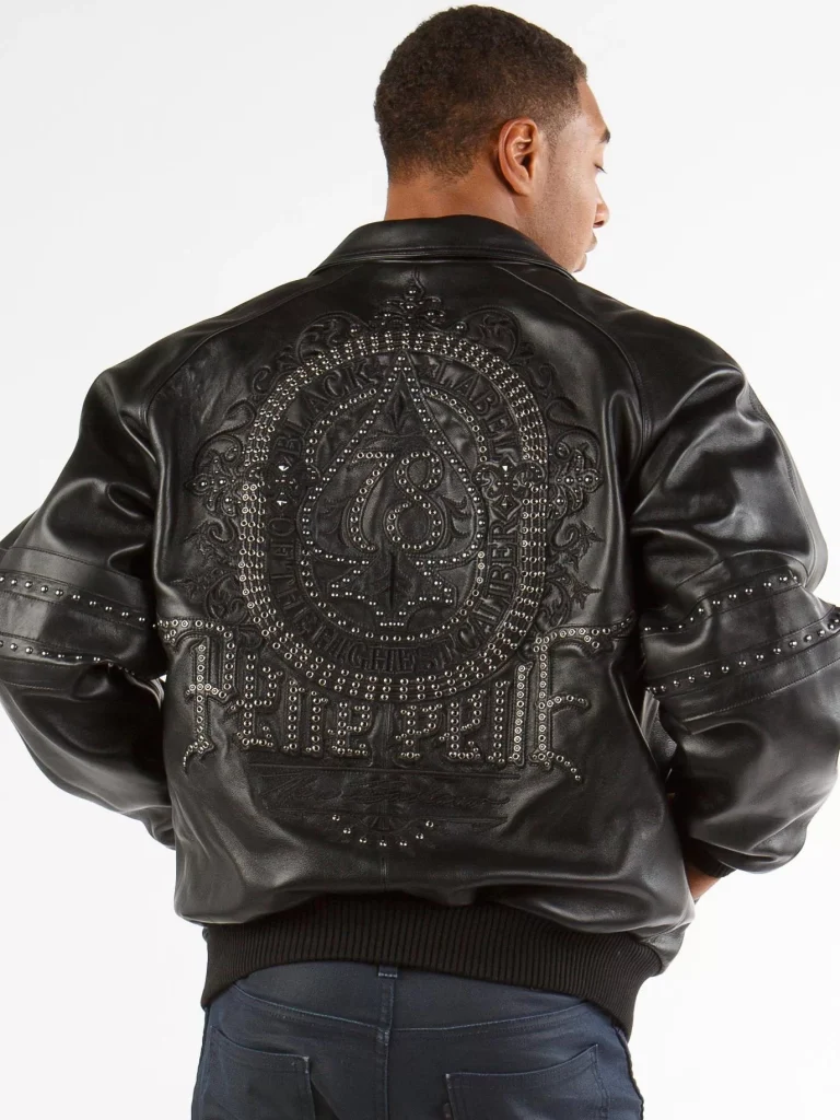 Pelle Pelle Highest Caliber Black Leather Jacket, pellepelle.us