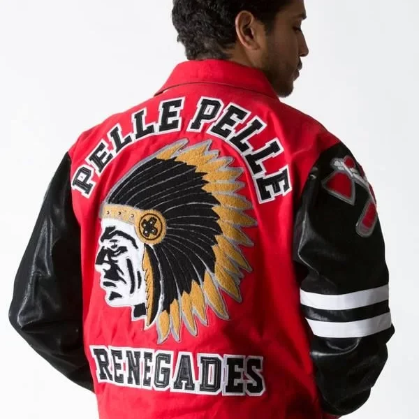 Pelle Pelle Chief Keef Red Leather Jacket, pellepelle.us