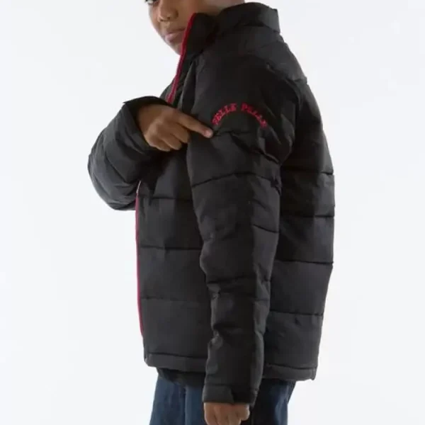 Pelle Pelle Kids Black Puffer Jacket, pellepelle.us