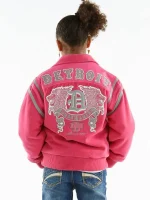 Pelle Pelle Detroit Pink Girl Wool Jacket