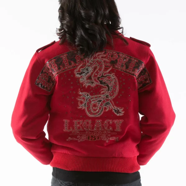 Pelle Pelle Ladies Snakeskin Dragon Cabernet Jacket, Pelle Pelle, PellePelle.com