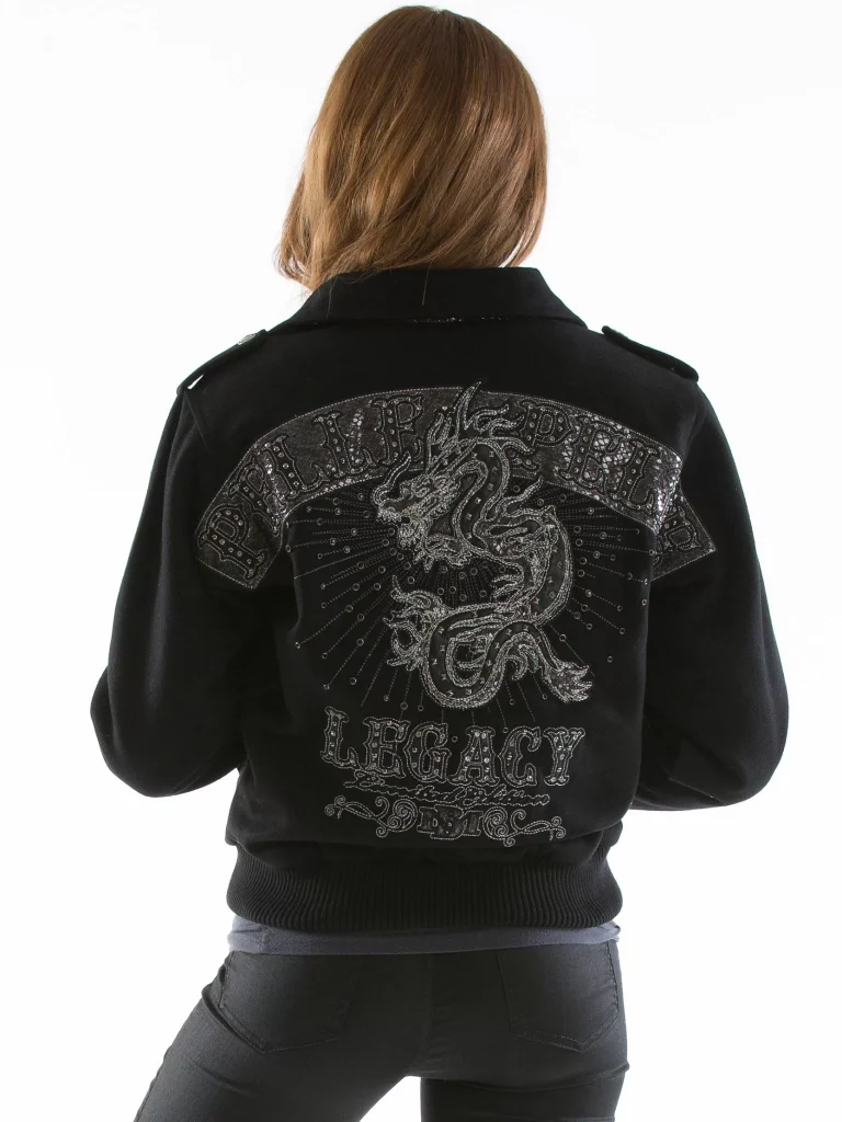 Pelle Pelle Ladies Snakeskin Dragon Jacket, Pelle Pelle, PellePelle.com