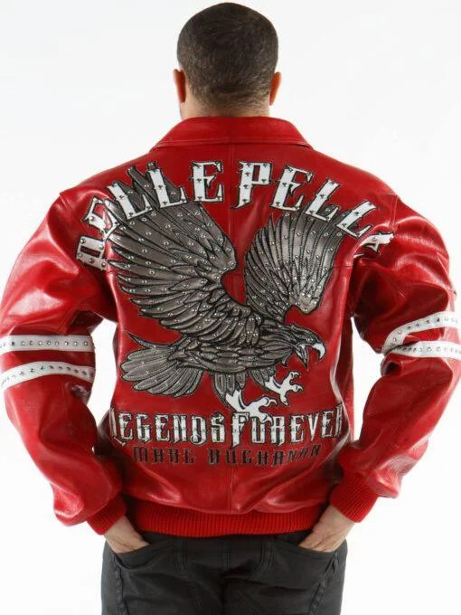 Pelle Pelle Red Legends Forever Jacket, pellepelle.us