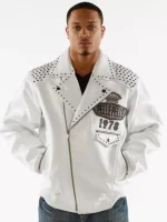 Pelle Pelle Lethal White Leather Jacket