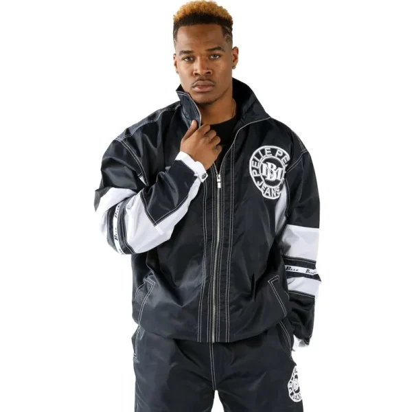 Pelle Pelle Jeans Black White Jacket, pellepelle.us