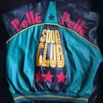 Pelle Pelle Marc Buchanan Soda Club Blue & Black Jacket, pellepelle.us