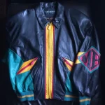 Pelle Pelle Marc Buchanan Soda Club Blue & Black Jacket