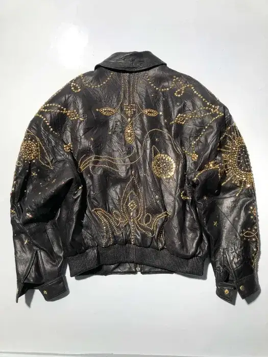 Pelle Pelle Marc Buchanan Studded Leather Bomber Jacket ,pellepelle.us