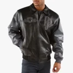 Pelle Pelle Plush Soda Club Black Leather Jacket