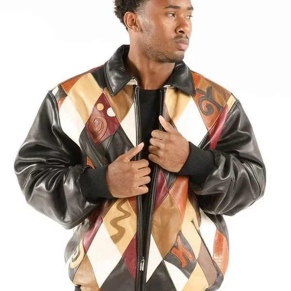 Pelle Pelle Mens Authentic Multicolor Jacket, PELLEPELLE.US