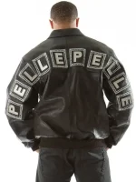 Pelle Pelle Mens Jeweled Black Jacket