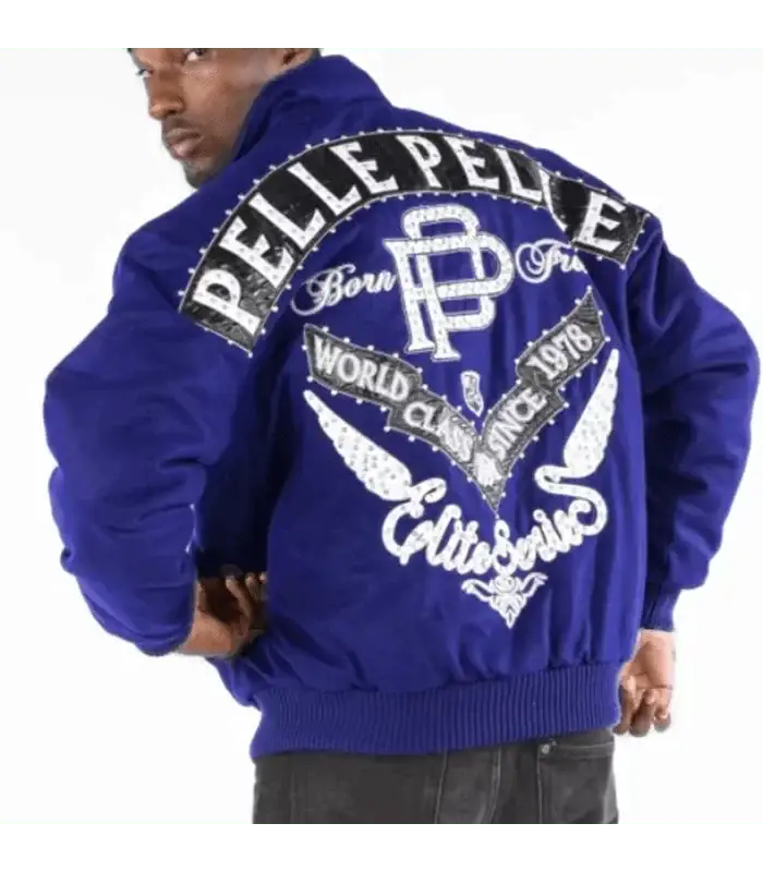 Pelle Pelle Elite Series Men Purple Jacket, pellepelle.us