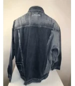 Pelle Pelle Mens 1978 Grey Denim Jacket