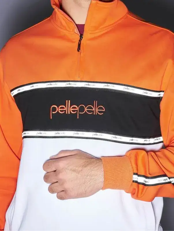 Pelle Pelle Mens Vintage By Marc Buchanan Orange Tracksuit, pellepelle.us