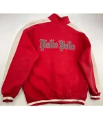 Pelle Pelle Red Varsity Wool Jacket