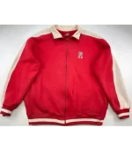 Pelle Pelle Red Varsity Wool Jacket