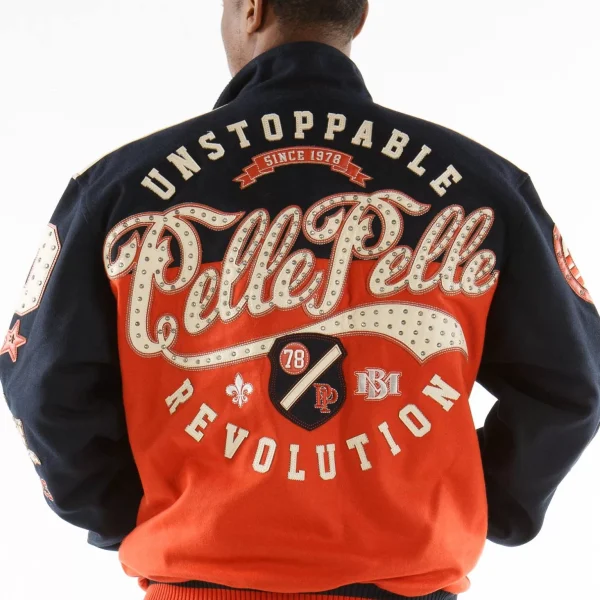 Pelle Pelle Revolution Orange Jacket, pellepelle.us