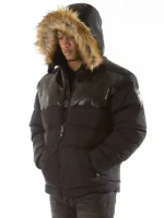 Pelle Pelle Snakeskin Bubble Coat, pellepelle.us