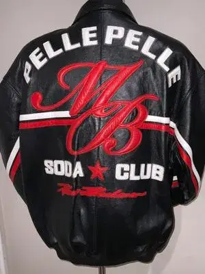 Pelle Pelle Soda Club New Black Jacket pellepelle.us