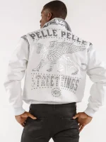 Pelle Pelle Street Kings White Jacket,Pelle Pelle, PellePelle.com