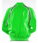 Pelle Pelle Bright Green Varsity Jacket