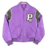 Pelle Pelle Vintage Purple Leather Jacket, pellepelle.us