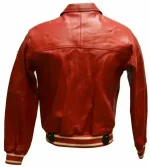 Pelle Pelle Vintage Red Leather Jacket, pellepelle.us