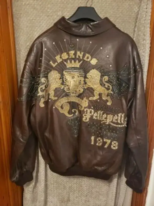 Pelle Pelle Legends 1978 Brown Leather Jacket, pellepelle.us