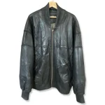 Pelle Pelle Black Bomber Leather Jacket, pellepelle.us