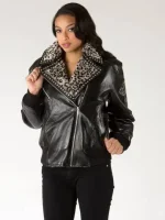 Pelle Pelle Womens Biker Black Jacket pellepelle.us