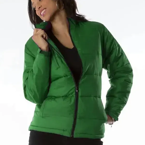 Pelle Pelle Womens Green Puffer Jacket pellepelle.us