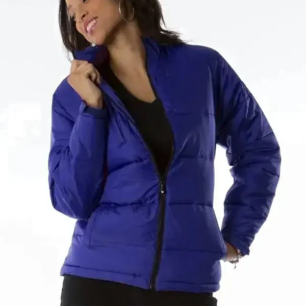 Pelle Pelle Womens Royal Blue Puffer Jacket pellepelle.us