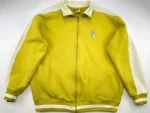 Pelle Pelle Olive Wool Varsity Jacket, pellepelle.us