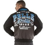 Pelle Pelle Throwback Black Wool Jacket, pellepelle.us