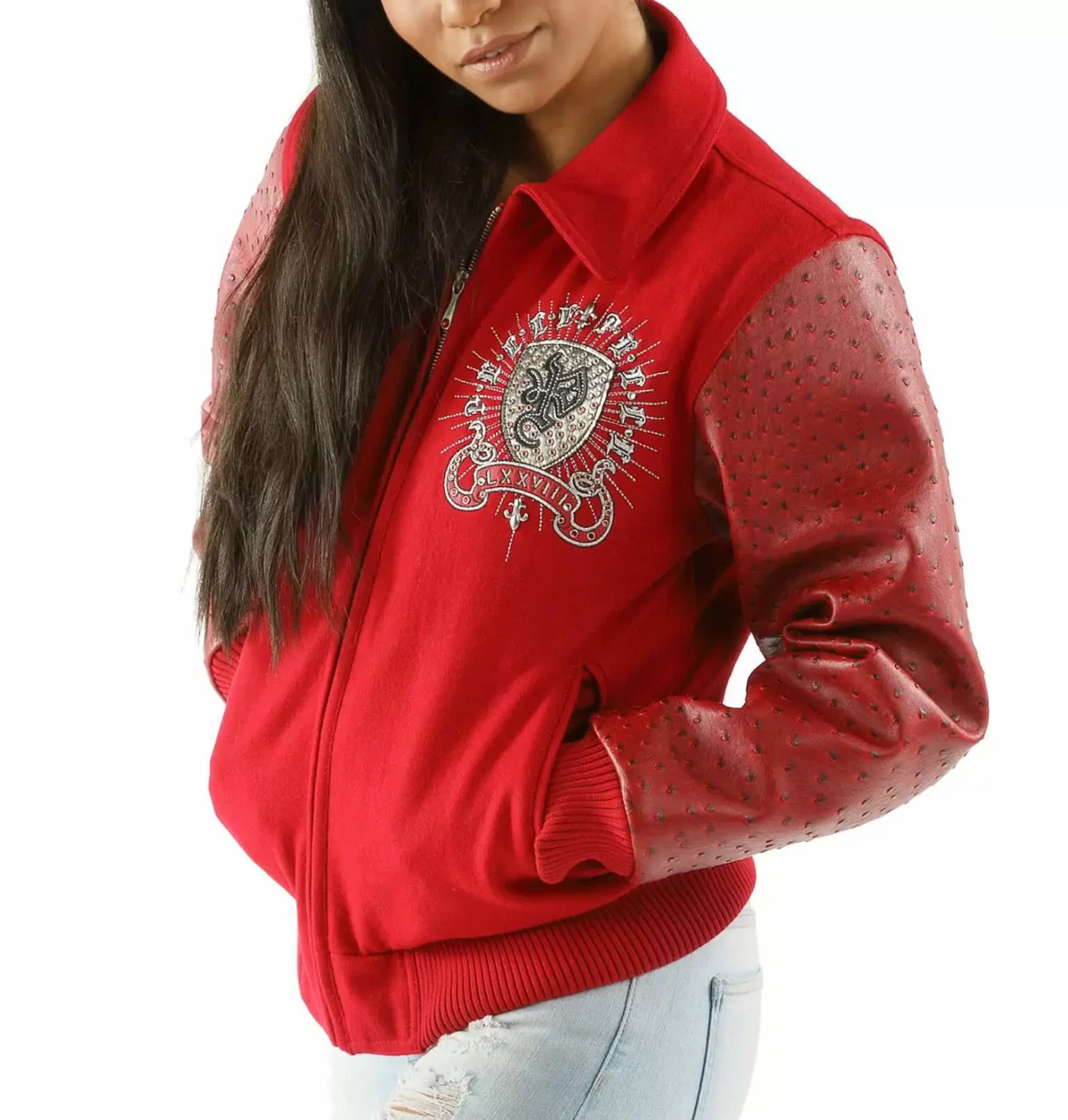 Red Pelle Pelle Immortal Worldwide Revolution Jacket , PELLEPELLE.US