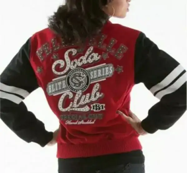 Pelle Pelle Soda Club Red Vintage Jacket, pellepelle.us