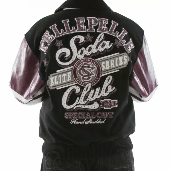 Soda Club Pelle Pelle Purple Elite Series Special Cut Jacket, PELLEPELLE.US