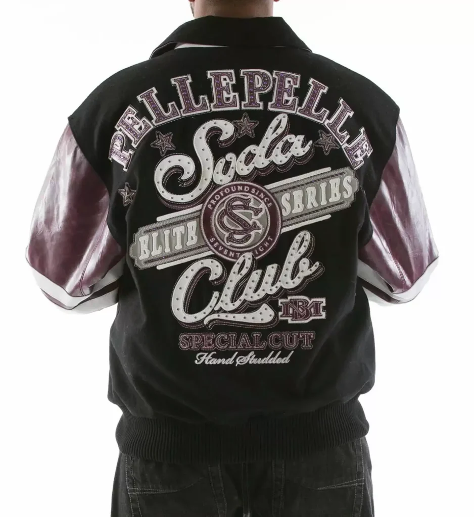 Soda Club Pelle Pelle Purple Elite Series Special Cut Jacket, PELLEPELLE.US