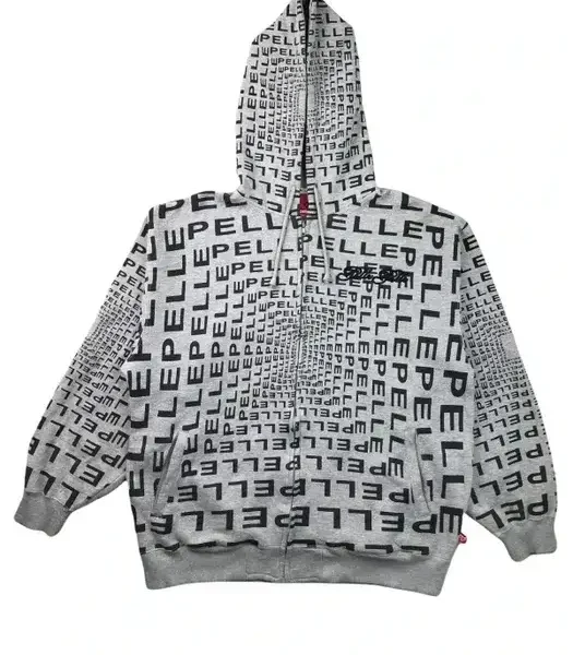 Pelle Pelle Stylish Light Grey Wool Hood Jacket, pellepelle.us