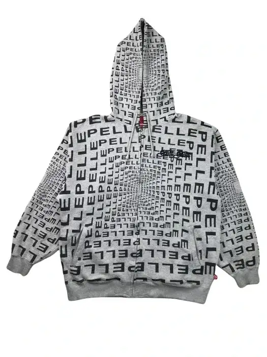 Pelle Pelle Stylish Light Grey Wool Hood Jacket, pellepelle.us