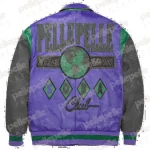 Pelle Pelle Purple World Famous Soda Club Jacket, pellepelle.us