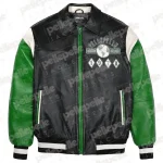 Pelle Pelle Soda Club Black Green Leather Jacket