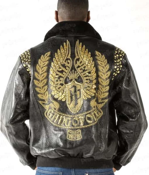 Pelle Pelle Gang Of One Black Leather Jacket, pellepelle.us