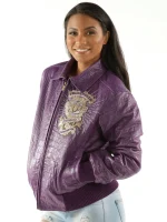 Pelle Pelle Ladies 40th Anniversary Purple Jacket,Pelle Pelle, PellePelle.com