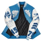 Pelle Pelle Blue Varsity MB Wool Jacket